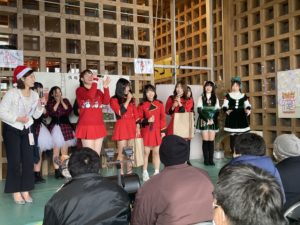 『復興 クリスマス アイドル パーティ in道の駅上品の郷』が開催されました🎄